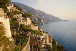 Sample coastal destination used for the concept preview